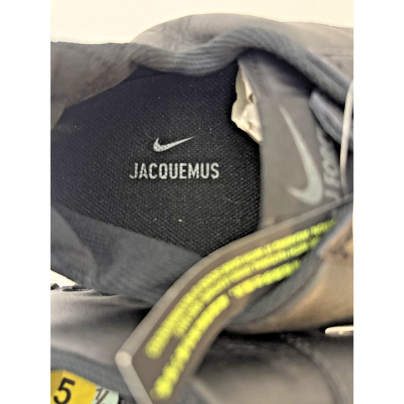 Nike Jacquemus Mens Sneakers Size 15.5 J Force 1 Low LX Black DR0424-001 - Picture 4 of 5